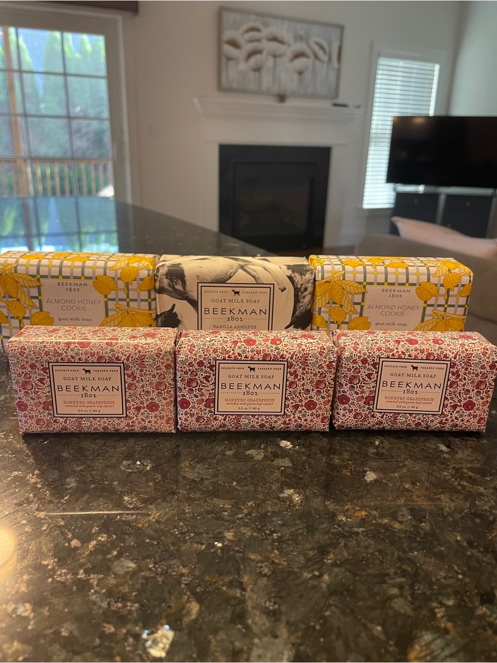Beekman 1802 Goat Milk Soap Bundle (37.5 oz)  3 x 9 oz bars & 3 x 3.5 oz bars